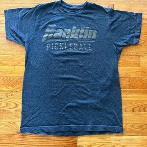 Franklin Sports Pickleball T Shirt Black Men’s Medium